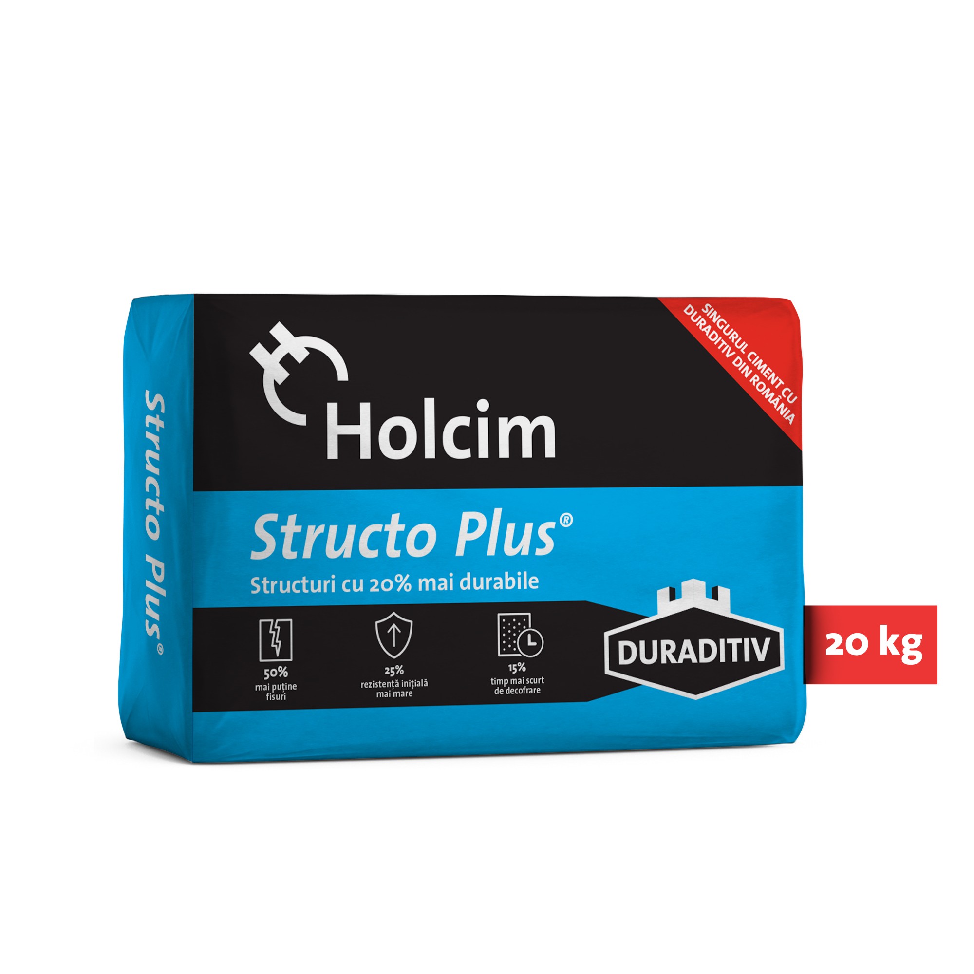 Ciment Holcim Structo Plus 20kg